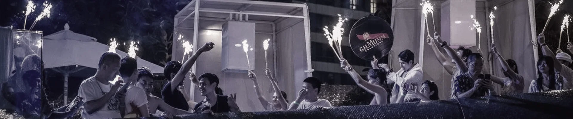 Mumm Parade W Hotel — Event by ARN Creative Studio